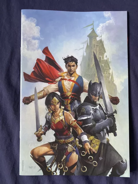 Dark Knights Of Steel #1 (Wayne Reynolds Variant) Bagged & Boarded