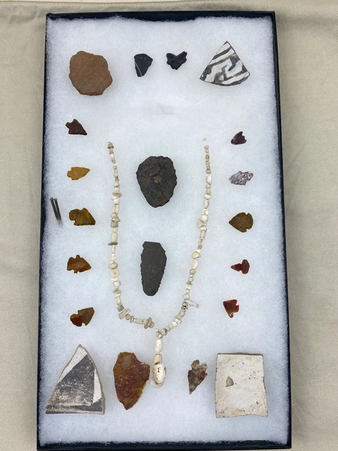 Ancient Anasazi Pottery and Arrowheads from Northern Arizona