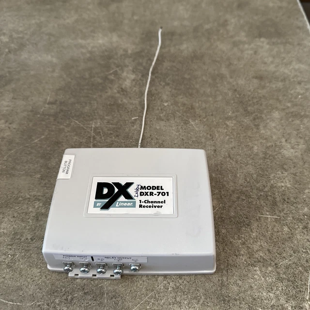Sistema de seguridad receptor lineal de 1 canal DXR-701 alarma