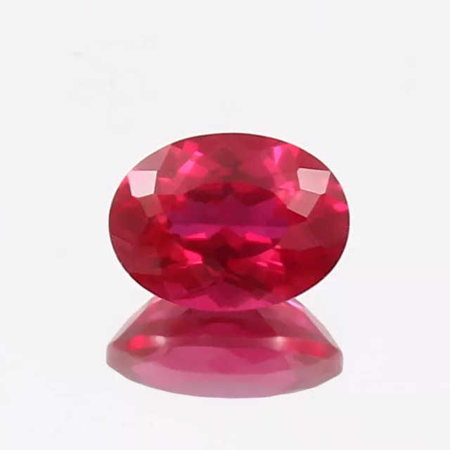 AAA Natural Flawless Pegion Red Mozambique Ruby Loose Oval Gemstone Cut 8x6 MM