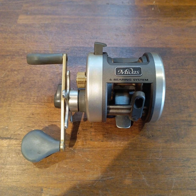 Midas 6 BEARING SYSTEM リール MIDAS 6 BEARING System Reel $157.92 - PicClick