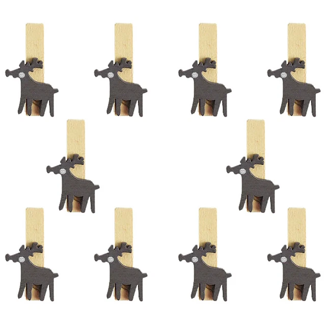 30 pz clip legno colorata clip immagine mollette per biancheria carta fotografica