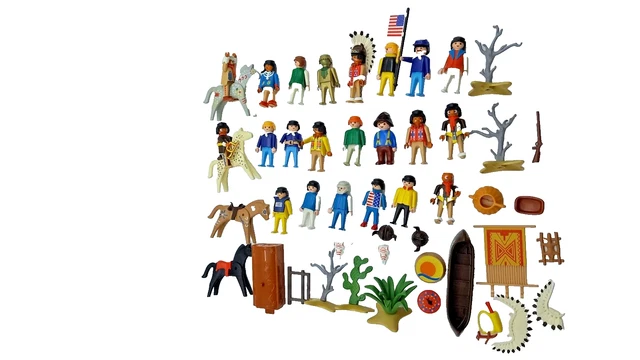 LOT VINTAGE PLAYMOBIL Geobra 1974. EUR 9,99 - PicClick FR