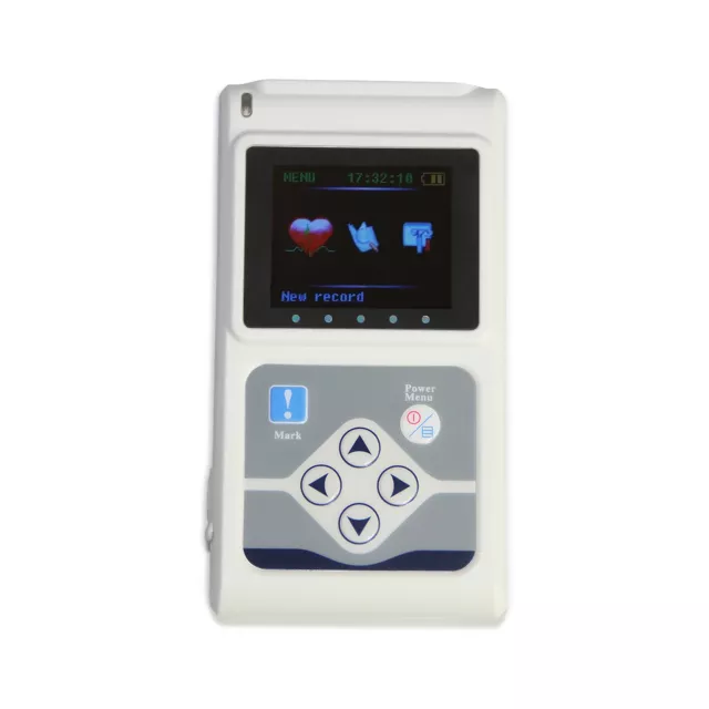 FDA New 12-channel ECG/EKG Holter System Recorder Monitor ​Analyzer, PC Software