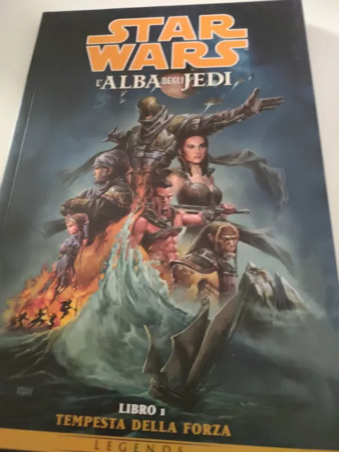 STAR WARS L'ALBA DEGLI JEDI LIBRO I: Tempesta nella forza, Legends Panini Comics