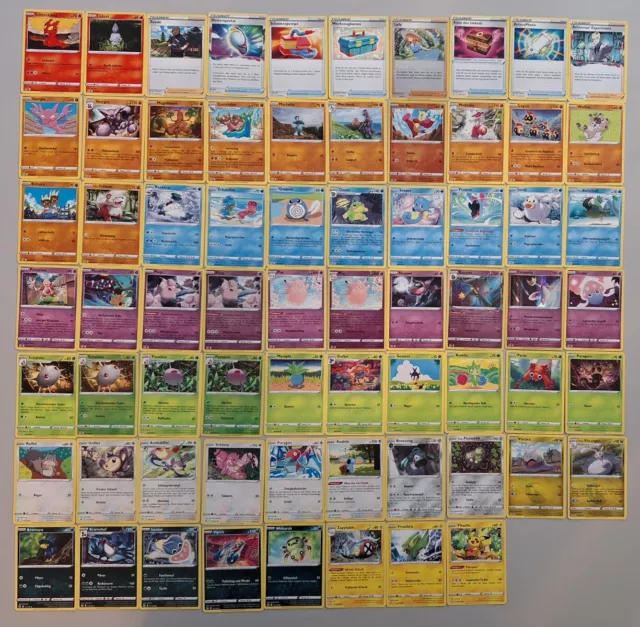 68 Pokemon Karten 8x HOLO Reverse Verlorener Ursprung Cresselia Pixi Piepi Lady