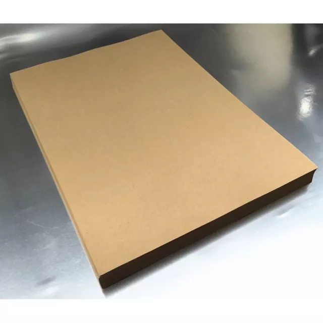 50 Sheets Kraft Paper A4 Vintage Stationery for School & Office