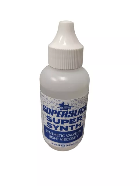 Superslick Super Synth - Synthetic Valve Oil Light Viscosity - 2 US FL OZ (VO2..