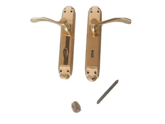 Kit Quadrato Nottolino Taglio Vite Con Trascinatore E Serratura Art.14/Q • Maniglie Design - Foto 8