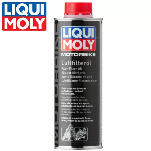 Liqui Moly Motorbike Luftfilter Öl 1625 500ml Motor foam filter oil Filterschutz