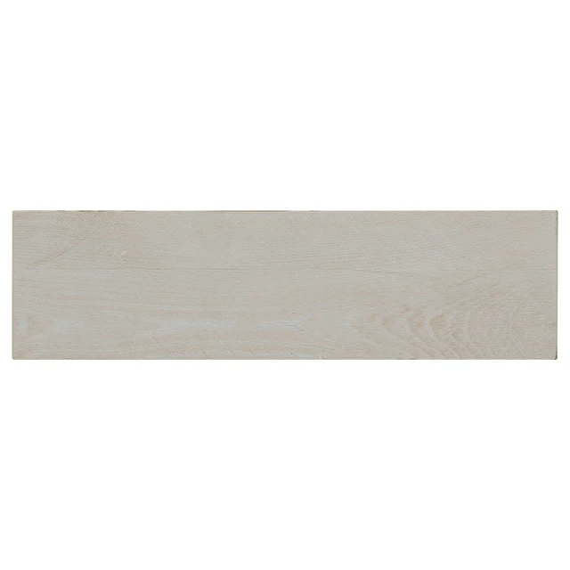 Rustic 3.25x12 Peel & Stick Rectangular White Wood Textured Mosaic Tile MTO0776