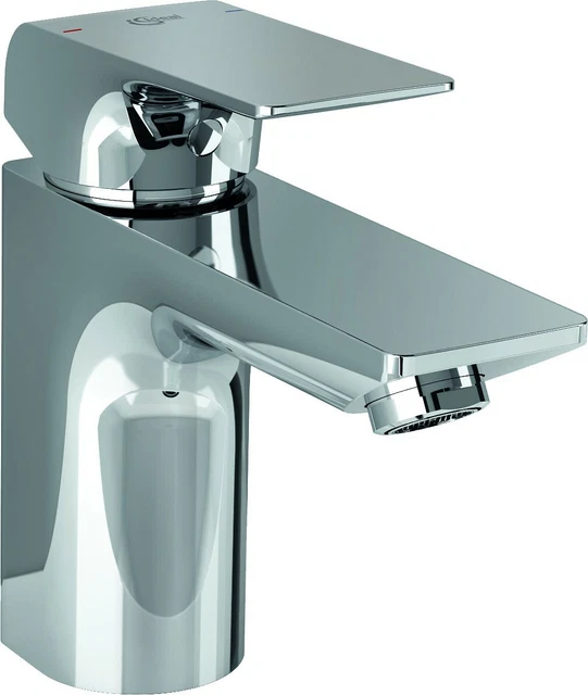 Ideal standard - Mitigeur lavabo monotrou Tesi avec vidage chromé 5L/min