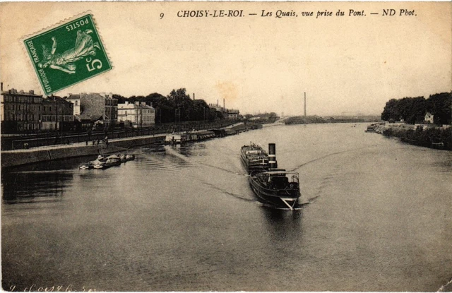 CPA Choisy-Le-Roi Les Quais,vue prise du Pont FRANCE (1339279)