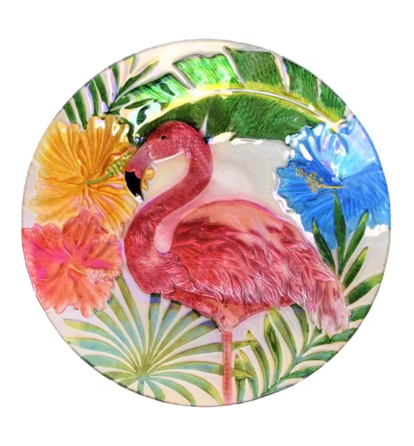 CAC 18'' Flamingo Glass Plate with Hologram Paint