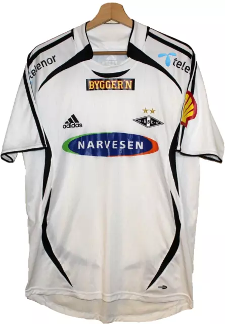 2007 ROSENBORG BK Football SHIRT Jersey ADIDAS size M Tricot Maglia NORWAY NORGE