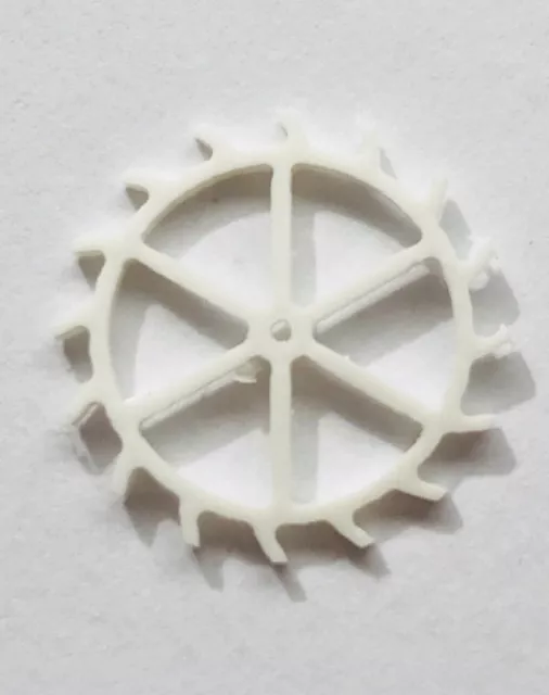 MINIA-CN - White Skeleton Wheel Diameter:19mm - 1/32 - MCP-019-B