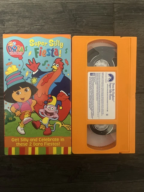 DORA THE EXPLORER Super Silly Fiesta VHS 2004 Classic Kids