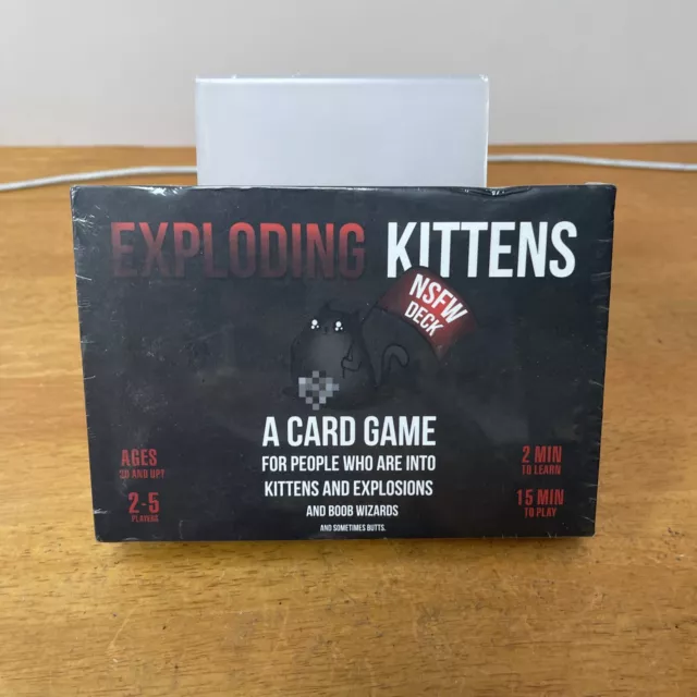 New/Sealed ✅ - Exploding Kittens - NSFW Deck - Card Game - Free Post AU