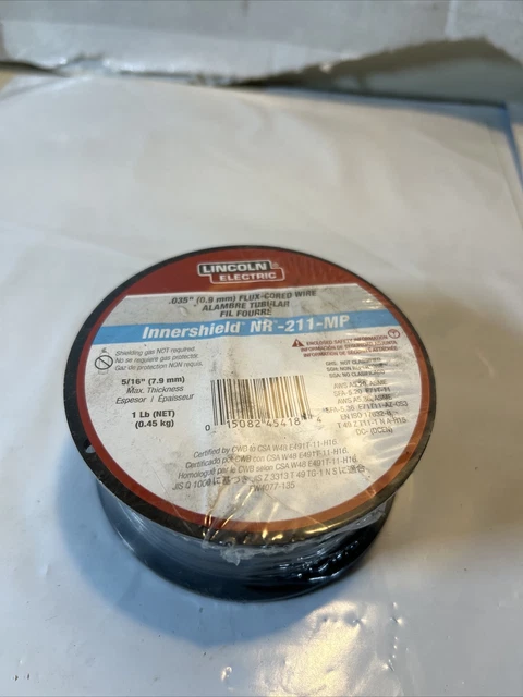 Lincoln Innershield Nr-211-Mp .035" 1Lb Spool Wire  Ed030584