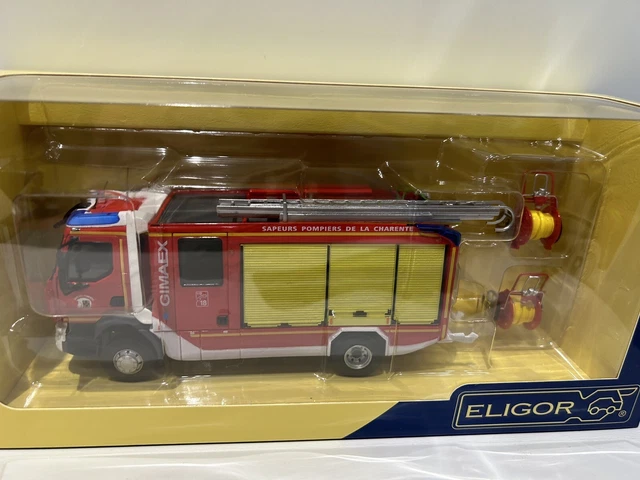 MINIATURE POMPIERS 1/43 FPT Man TGM Rosenbauer SDIS 45 Alerte 0122 EUR 150,00 - FR
