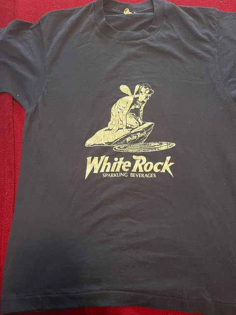 white rock Soda tee shirt vintage