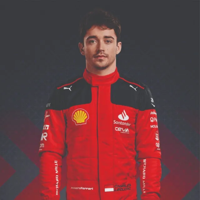 TUTA KART CHARLES Leclerc F1 2023 modello Ferrari 2023 EUR 73,68 ...