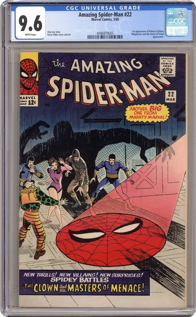 Amazing Spider-Man #22 CGC 9.6 1965 4096979005