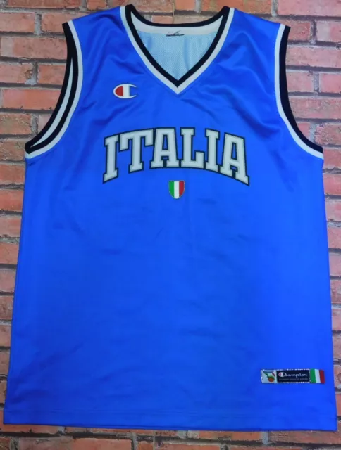 Italien Italy Trikot Maillot Trägerhemd Basketball Größe XL Neu