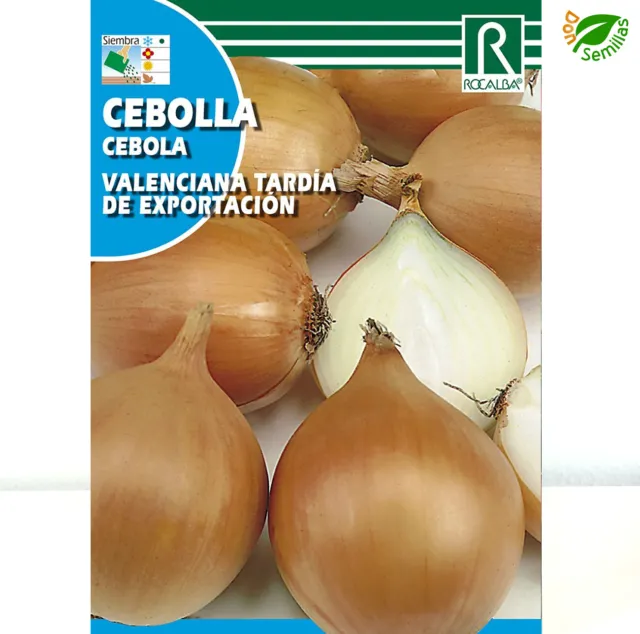 Cebolla Valenciana Tardia de Exportación ( 4 g / 1.000 semillas ) Grano de Oro