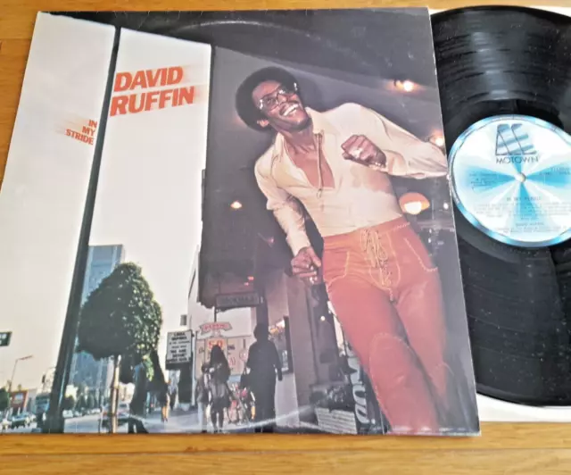 David Ruffin -  In My Stride  -   UK   Motown LP  -  STML 12064  -  NM / EX