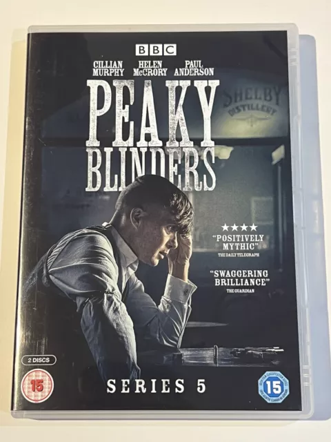 Peaky Blinders The Complete Series 5 Season Five Fifth Bbc Dvd 2 Disc Set Boxset