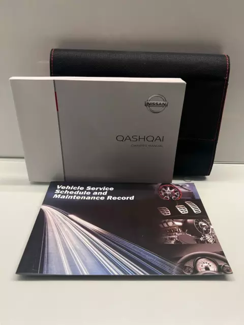 Nissan Qashqai J11 Owners Pack / Handbook / Manual + Wallet. 17-20 (2019)!!