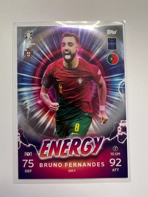 Turbo Attax Topps Match Attax 2023/24 Bruno Fernandes 'Artists Of