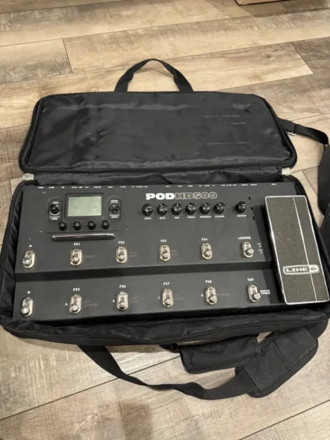 Line 6 POD HD500 with Case - USED - GOOD CONDITION