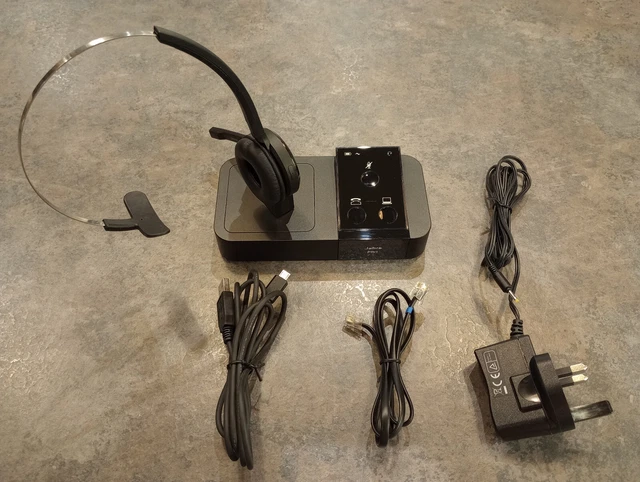 JABRA PRO 9400BS Headset and Base EUR 34,55 PicClick IT