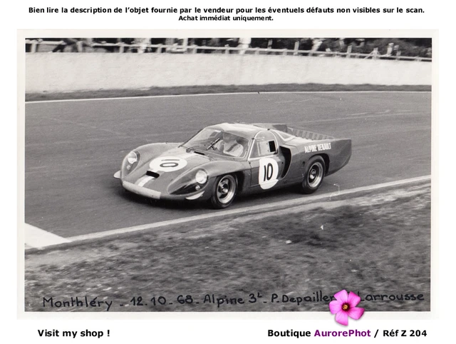 Photo Presse F1 - Renault Prost Larrousse Arnoux Michelin Facom - Vintage