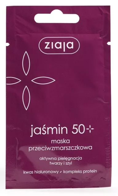 Ziaja Jasmine 50+ Anti-Wrinkle Mask