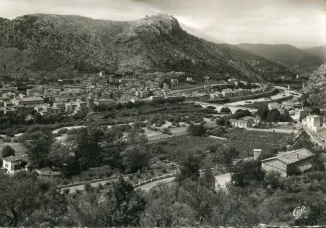 Carte ANDUZE Porte des Cévennes Vue générale