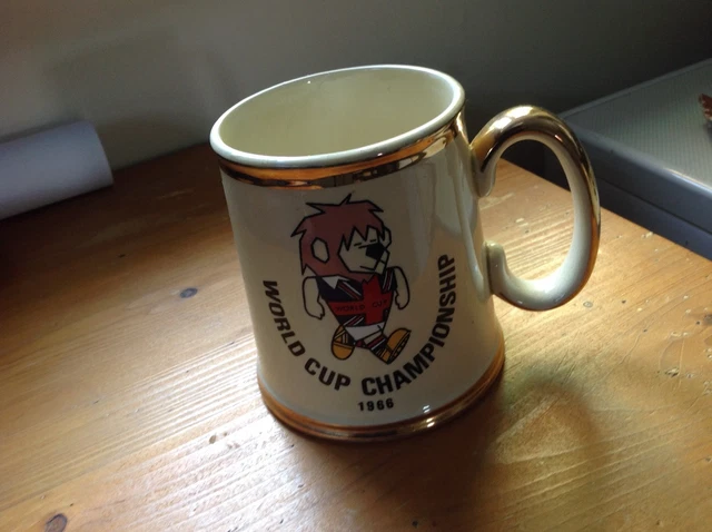Tasse Souvenir Coupe Du Monde 1966 Willie Tankard - Angleterre, Football