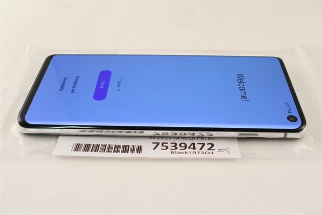 Samsung Galaxy S10 SM-G973U1 128GB Black Unlocked AT&T T-Mobile Verizon 7539472