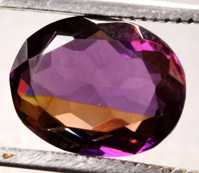9.70 Cts. Natural Bi-Color Bolivia Ametrine Earth Mined Certified Gemstone