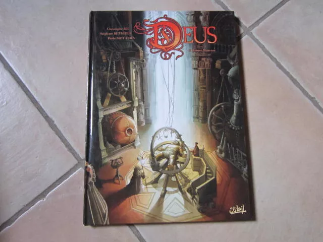 Edition Originale  SOLEIL   EO   DEUS   tome 1  l'homme nouveau  bec  betbeder
