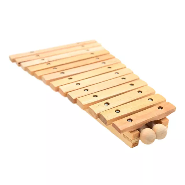 13 Note Glockenspiel Wooden Percussion Toys Wood Percussion Instrument for Event