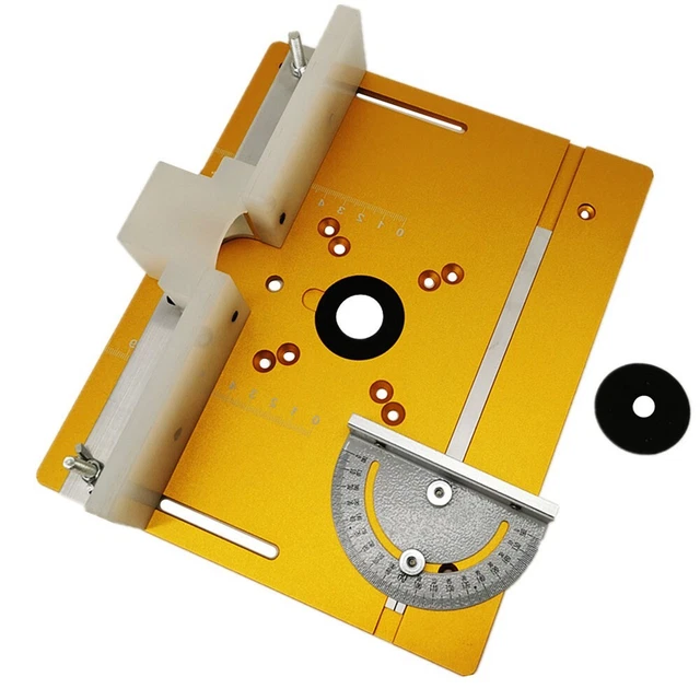 Mesa router compacta y práctica placa de inserción ideal para pequeños trabajadores