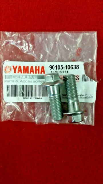 Yamaha RD350LC Rear Brake Caliper Bolts (2), Genuine Yamaha. New (59a9a)