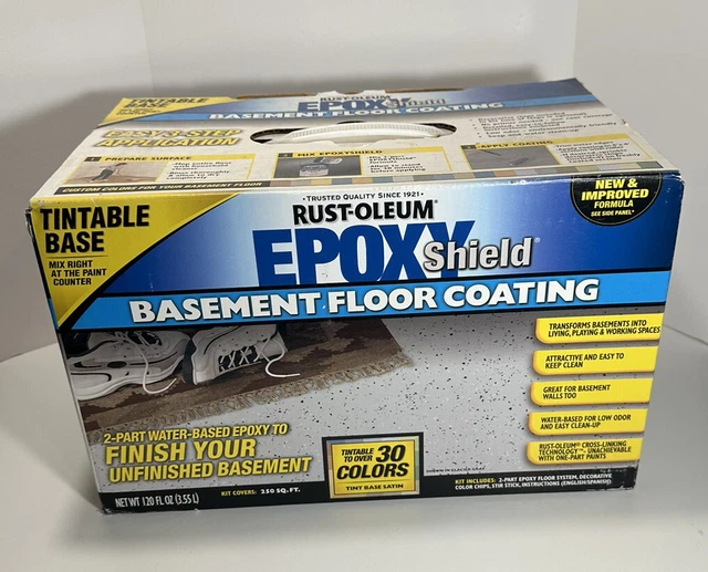 Epoxyshield Basement Floor Coating,No 203007,  Rust-Oleum