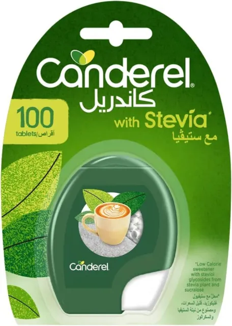 Canderel Con Stevia Dolcificante 100 Compresse