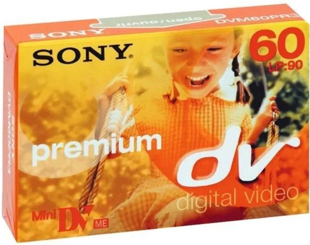 Sony MiniDV Cassette 3DVM60 Color Collection - Pack De 3 Cassettes 60 Minutes