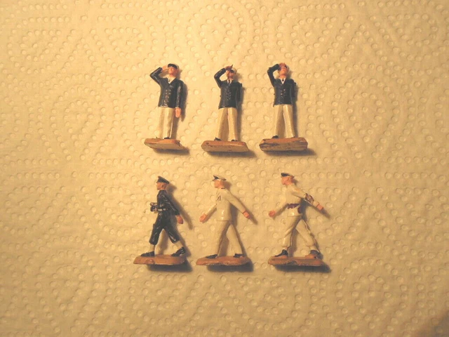 Boîte De Figurines Militaires Starlux France - Série A-41 #4 - Soldats Français Vintage