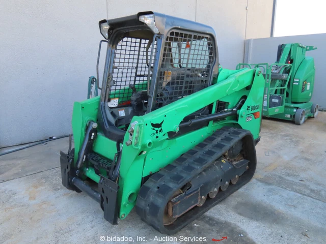 2019 Bobcat T550 Skid Steer Track Loader Crawler Diesel Aux Hyd -